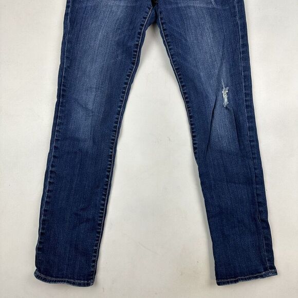 Kut From The Kloth Catherine Boyfriend Denim Blue Jeans Size 4 Cotton Stretch - Picture 4 of 8